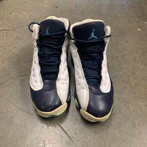 Black White and Blue Jordan 13 Retro